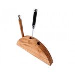Pen Holder ARCO of Olive Wood